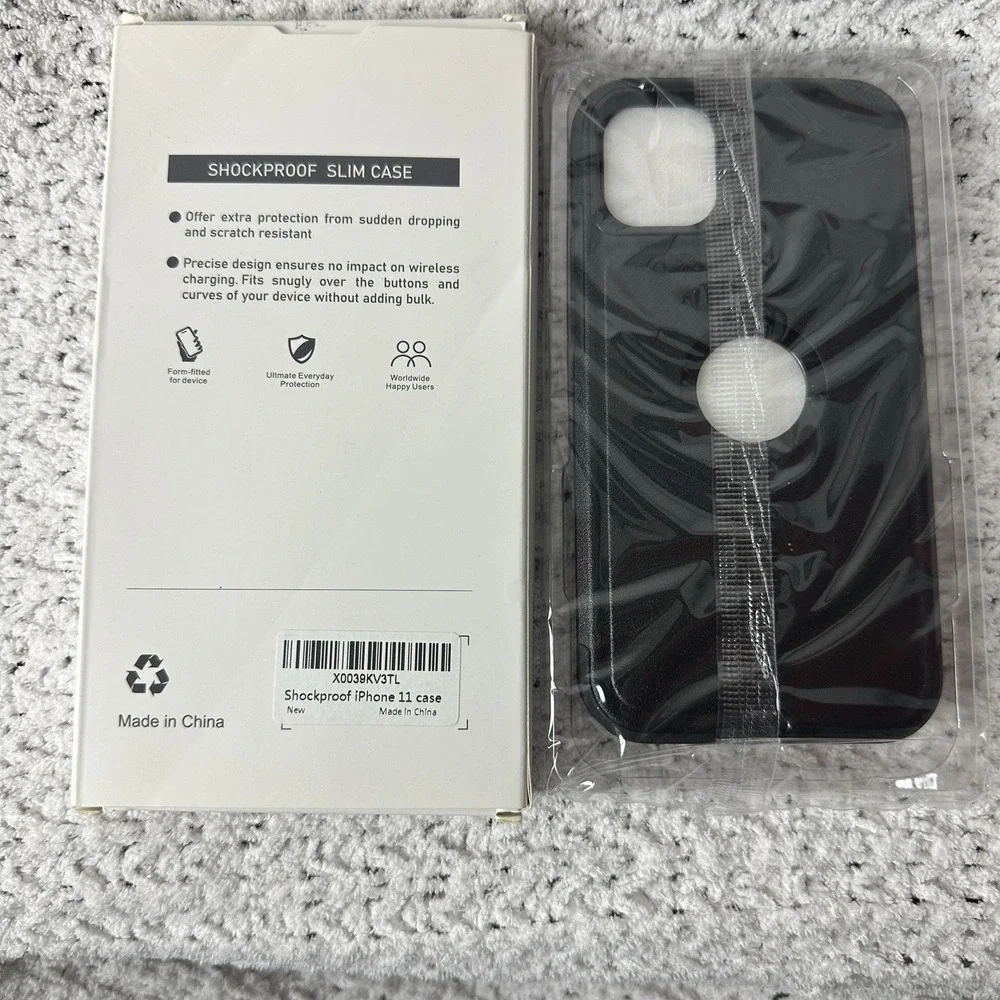 Shockproof iPhone 11 Case Slim Protective Cover Black New Heavy Duty